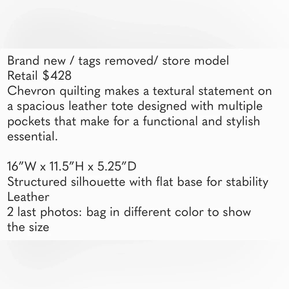 Rebecca Minkoff Black Quilted Tote - Picture 10 of 10